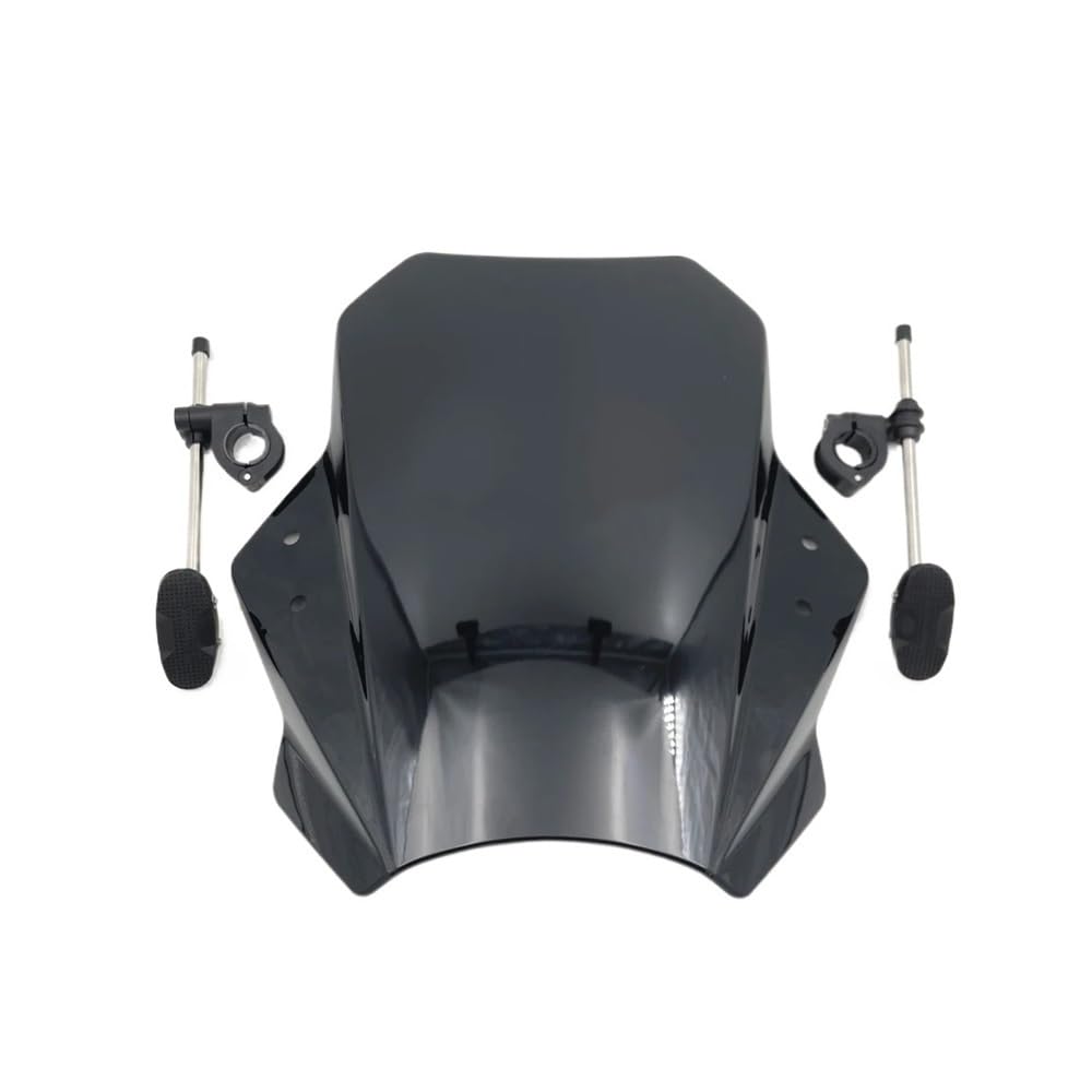 Windschutzscheibe Windabweiser Für CB1000R CB 1000R CB1000 R Windschutzscheibe Motorrad Deflektor Universal Windschutzscheibe Spoiler Motorrad Windschutzscheibe(Black) von WENDMY