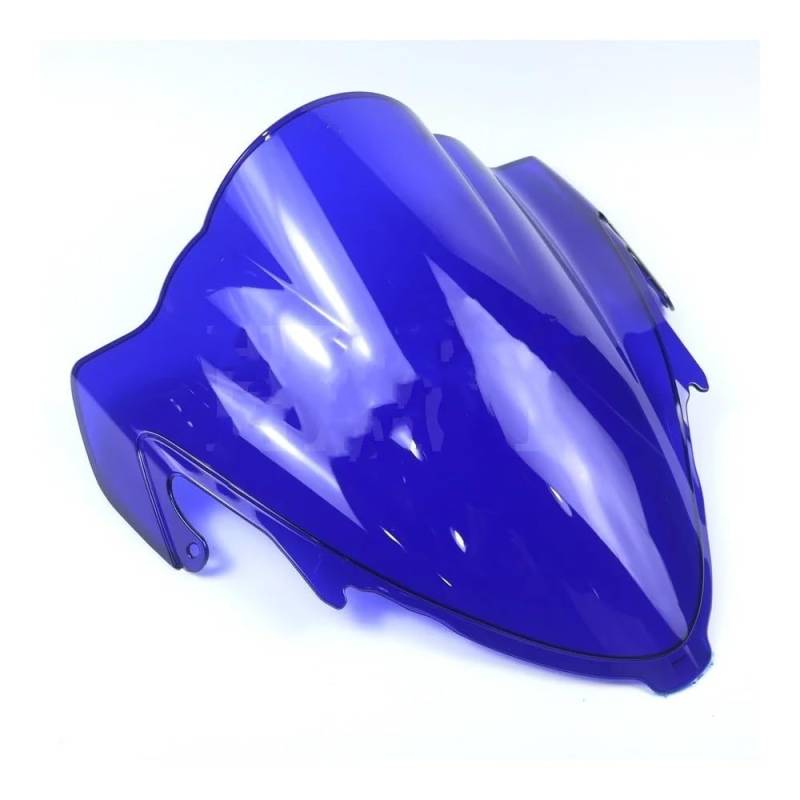 Windschutzscheibe Windabweiser Für GSXR1300 1300 2021 2022 2023 Motorrad Windschutzscheibe Windschutz Bildschirm Faring Motorrad windschutzscheibe(Blue) von WENDMY