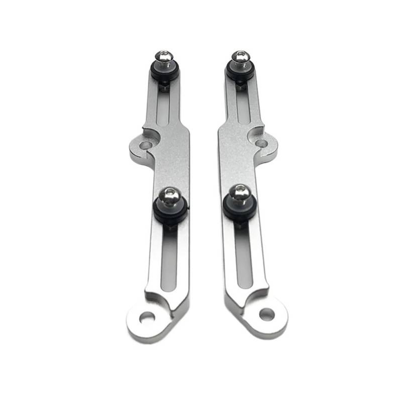 Windschutzscheibe Windabweiser Für NC750X NC 750X 2016 2017 2018 2019 2020 Motorrad Windschutzscheibe Windschutzscheibe Motorrad Windschutzscheibe Motorrad(Silver) von WENDMY