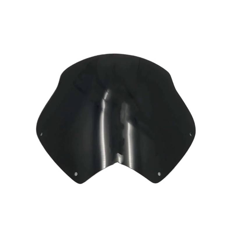 Windschutzscheibe Windabweiser Für RS RS-S Motorrad Windschutzscheibe Windschutzscheibe Windabweiser Motorrad Windschutzscheibe Motorrad Windschutzscheibe Motorrad Windschutzscheibe(470MM Smoky Gray) von WENDMY
