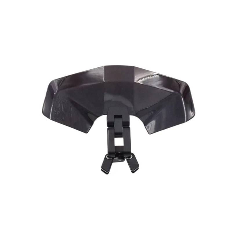 Windschutzscheibe Windabweiser Für TRK502X TRK552X TRK702X Motorrad Windschutzscheibe Deflektor Universal Windschutzscheibe Motorrad Windschutzscheibe Motorrad(Black and Black) von WENDMY