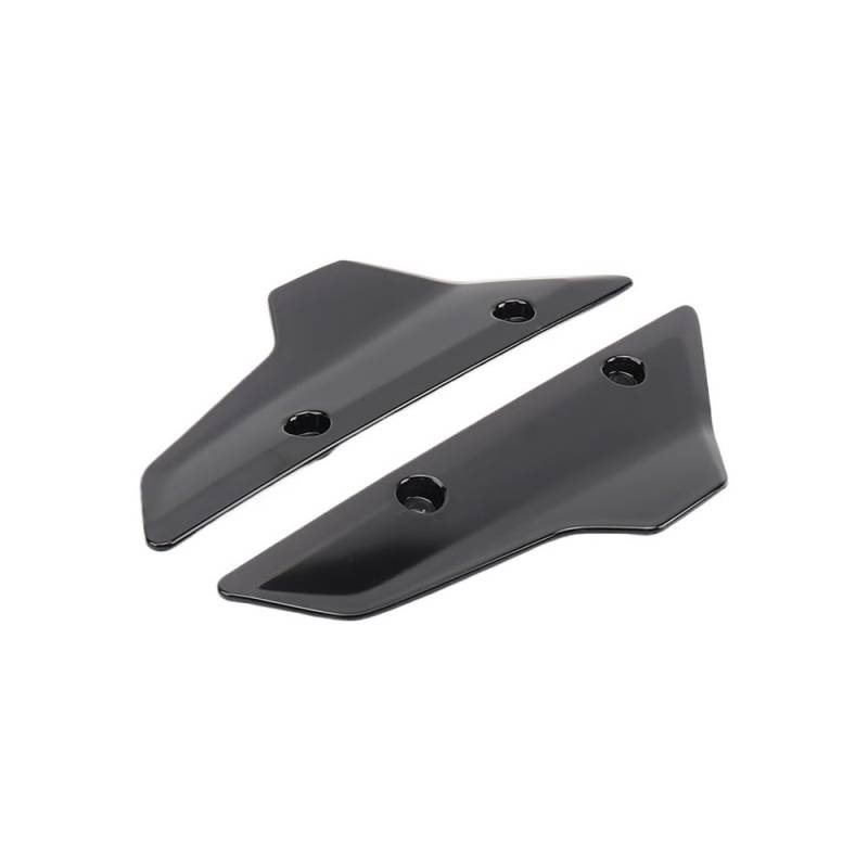 Windschutzscheibe Windabweiser Für XL750 XL 750 Windschutzscheibe Windschutz Spoiler Deflektor Motorrad Zubehör Motorrad Windschutzscheibe Motorrad Windschutzscheibe(Black Front a Pair) von WENDMY