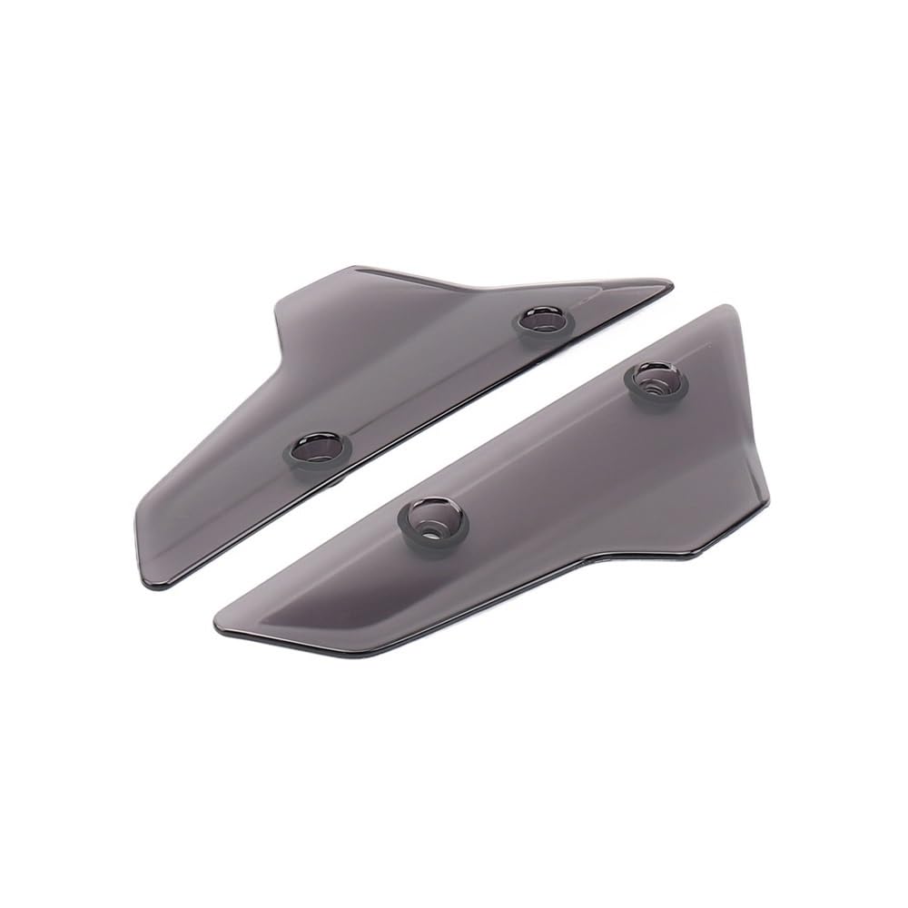 Windschutzscheibe Windabweiser Für XL750 XL 750 Windschutzscheibe Windschutz Spoiler Deflektor Motorrad Zubehör Motorrad Windschutzscheibe Motorrad Windschutzscheibe(Smoky Front a Pair) von WENDMY