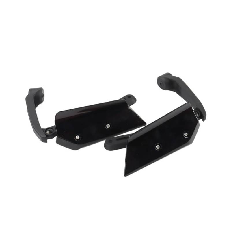 Windschutzscheibe Windabweiser Für Yam&aha MT09 MT 09 MT-09 SP 2024 Zubehör Windschutzscheibe Deflektor Schutz Windschutzscheibe Halterung Motorrad Windschutzscheibe(Black Set) von WENDMY