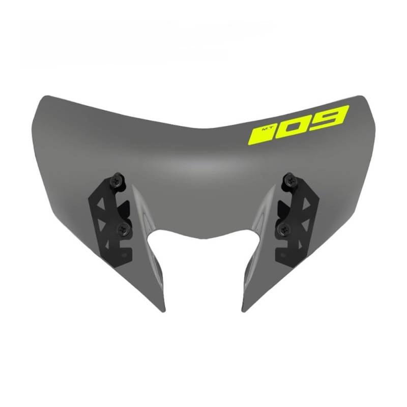 Windschutzscheibe Windabweiser Für Yam&aha MT09 Windschutzscheibe Windschutzscheibe Windabweiser Windschutzscheibe Motorrad Windschutzscheibe Motorrad Windschutzscheibe Motorrad(Yellow) von WENDMY