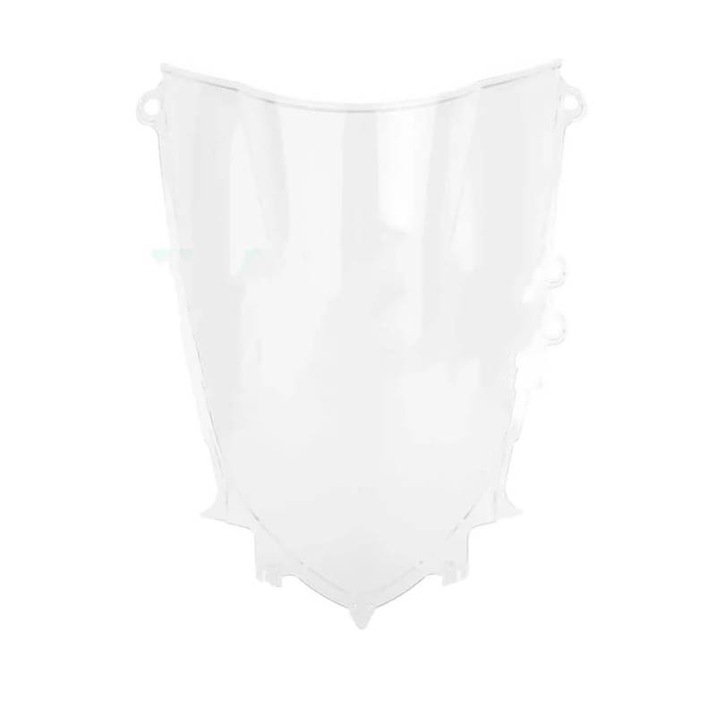 Windschutzscheibe Windabweiser Für Yam&aha YZF 600 R6 R7 2017 2018 2019 2020 2021 2022 2023 Motorrad Bildschirm Windschutzscheibe Windschutz(White) von WENDMY