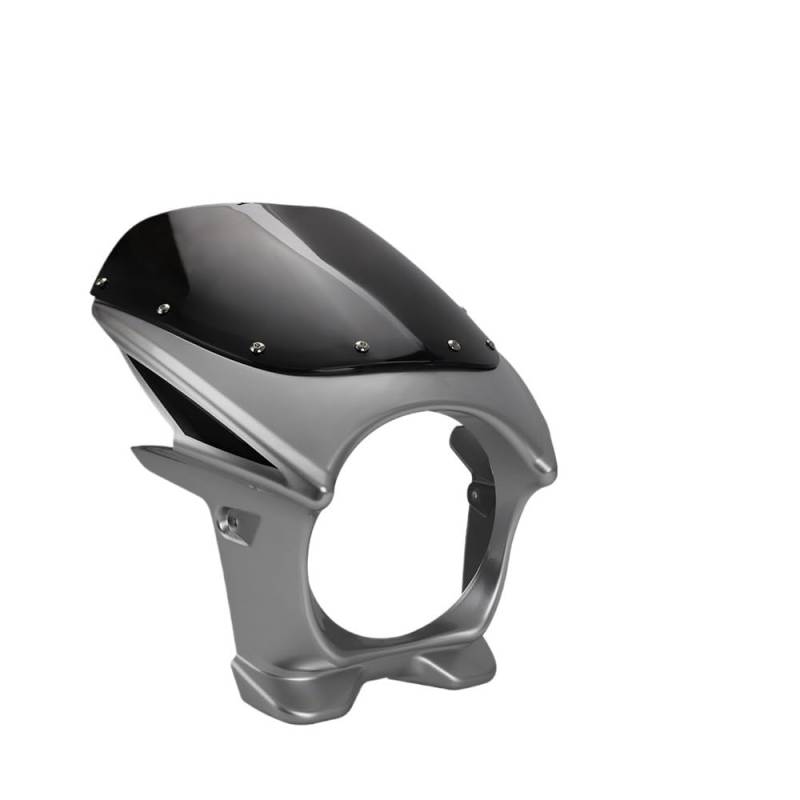 Windschutzscheibe Windabweiser Motorrad Für CB400 7 400sf Schatten Windschutzscheibe Verkleidung Motorrad Windschutzscheibe Motorrad Windschutzscheibe Motorrad Windschutzscheibe(Silver) von WENDMY