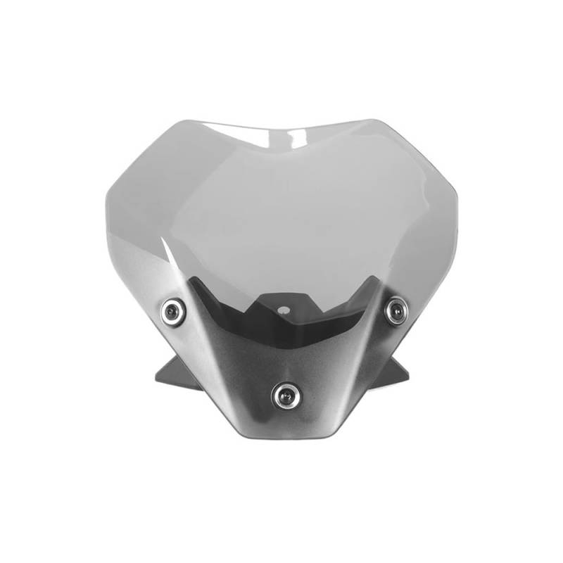 Windschutzscheibe Windabweiser Motorrad Spoiler Windschutz Windschutz Deflektor FÜR S1000R S 1000 RS 1000R 2021 2022 2023 Motorrad Windschutzscheibe(Smoky Gray) von WENDMY