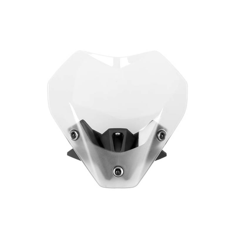 Windschutzscheibe Windabweiser Motorrad Spoiler Windschutz Windschutz Deflektor FÜR S1000R S 1000 RS 1000R 2021 2022 2023 Motorrad Windschutzscheibe(Transparent) von WENDMY