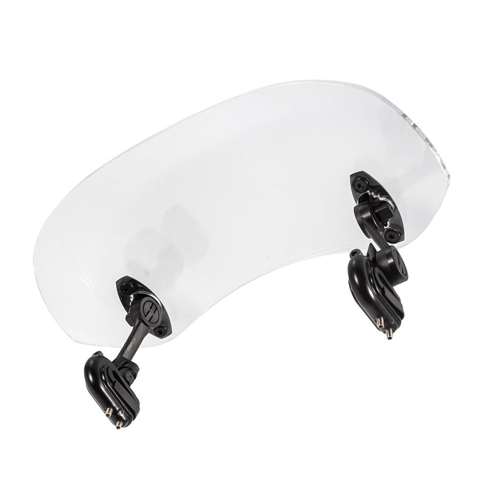 Windschutzscheibe Windabweiser Motorrad Spoiler Windschutzscheibe Windabweiser Universal Motorrad Windschutzscheibe Motorrad Windschutzscheibe Motorrad Windschutzscheibe(Clear) von WENDMY