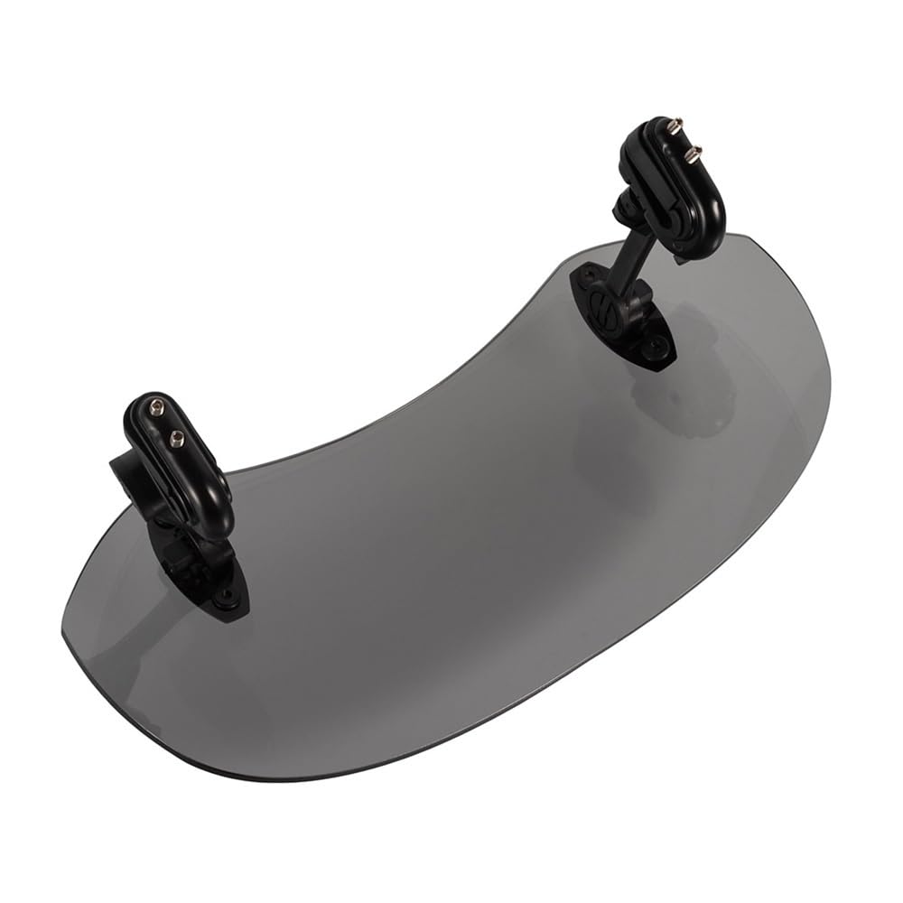Windschutzscheibe Windabweiser Motorrad Spoiler Windschutzscheibe Windabweiser Universal Motorrad Windschutzscheibe Motorrad Windschutzscheibe Motorrad Windschutzscheibe(Smoke) von WENDMY
