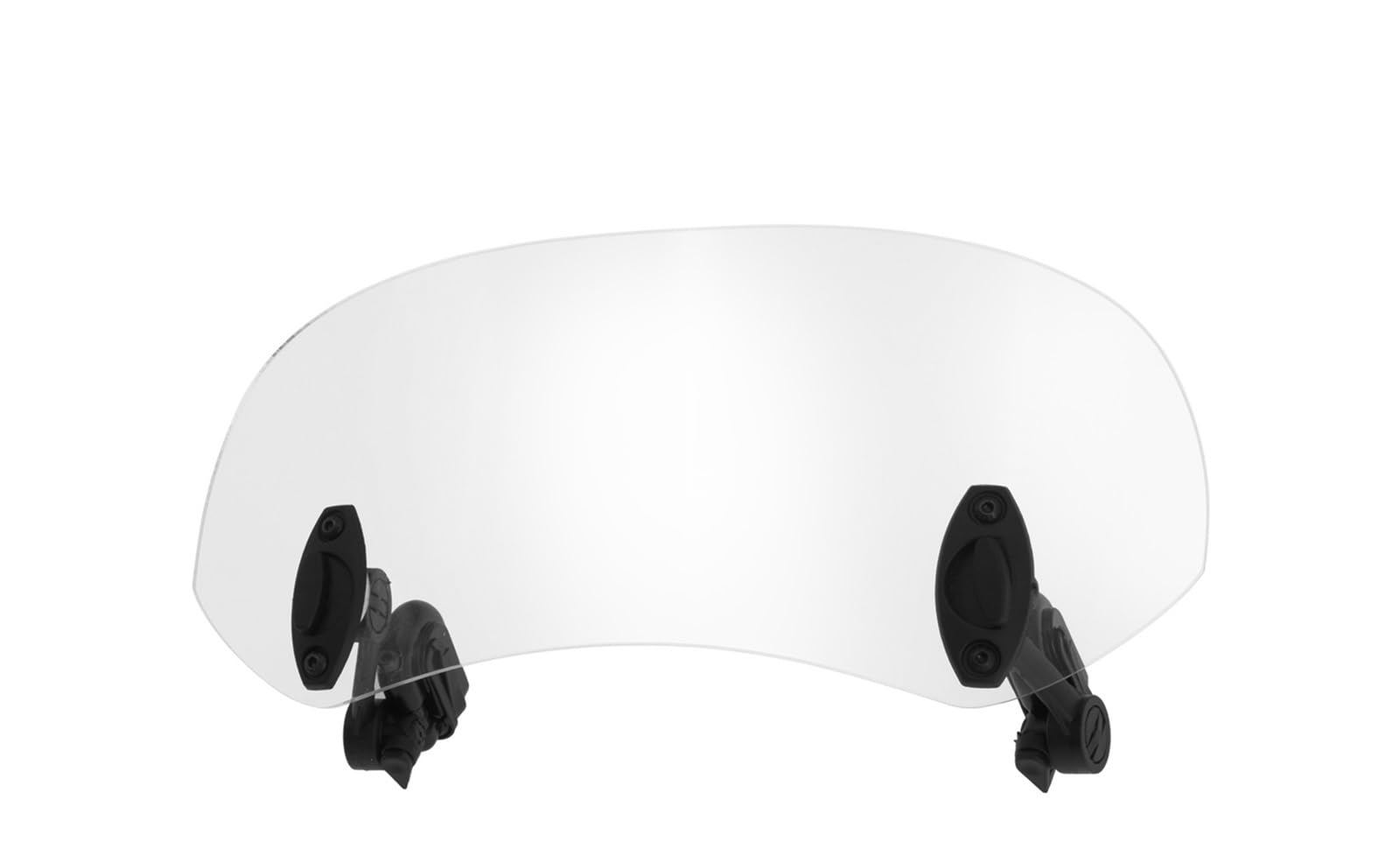 Windschutzscheibe Windabweiser Motorrad Universal Windschutzscheibe Deflektor Spoiler Windschutzscheibe Für Ha&rley Für Yam&aha Für Motorrad Windschutzscheibe(Clear 280mm) von WENDMY
