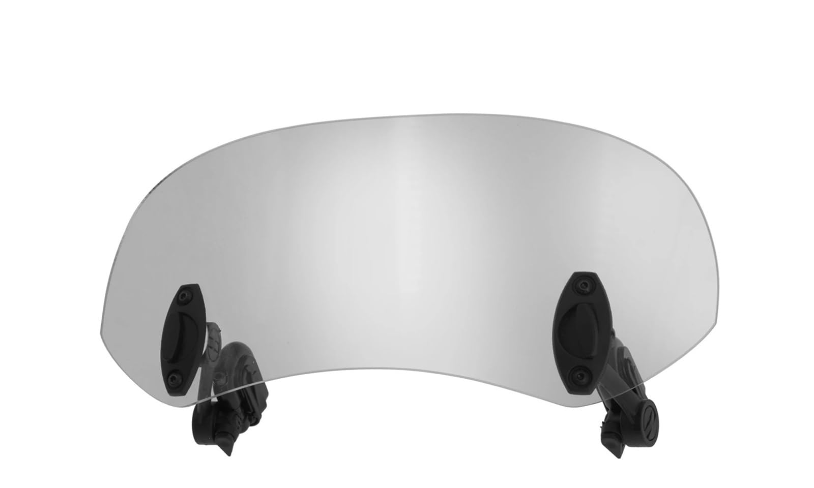Windschutzscheibe Windabweiser Motorrad Universal Windschutzscheibe Deflektor Spoiler Windschutzscheibe Für Ha&rley Für Yam&aha Für Motorrad Windschutzscheibe(Smoke 280mm) von WENDMY