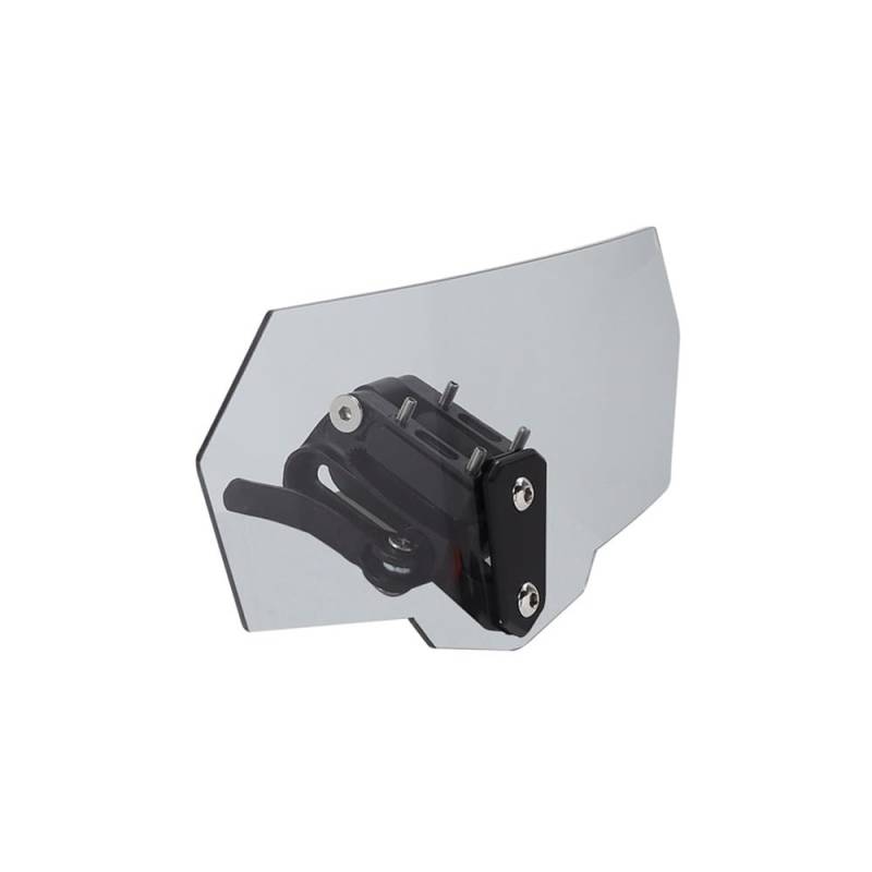 Windschutzscheibe Windabweiser Motorrad Universal Windschutzscheibe Windschutzscheibe Windschutzscheibe Motorrad Windschutzscheibe Motorrad Windschutzscheibe Motorrad(A Style Gray) von WENDMY