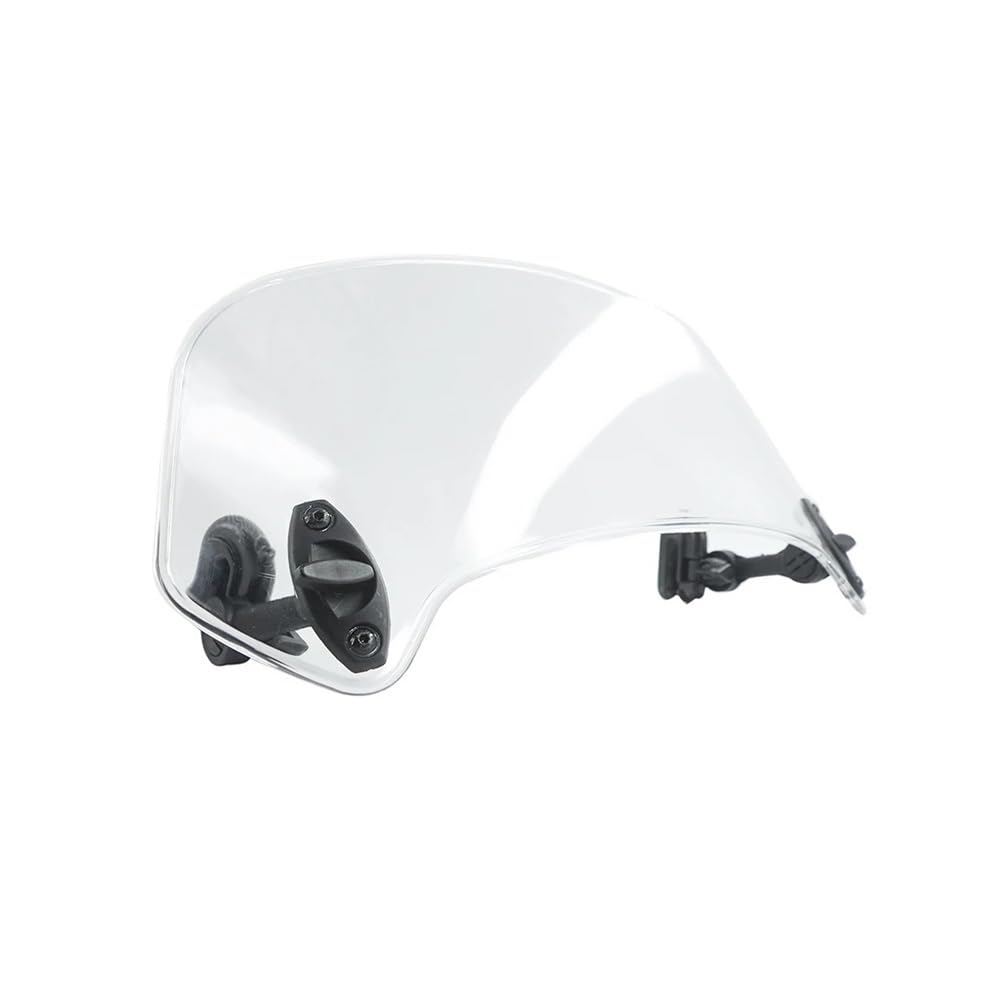 Windschutzscheibe Windabweiser Motorrad Windschutz Windabweiser Spoiler Verlängerung Windschutzscheibe Für R1200GS Für Für Motorrad(Mini Clear) von WENDMY