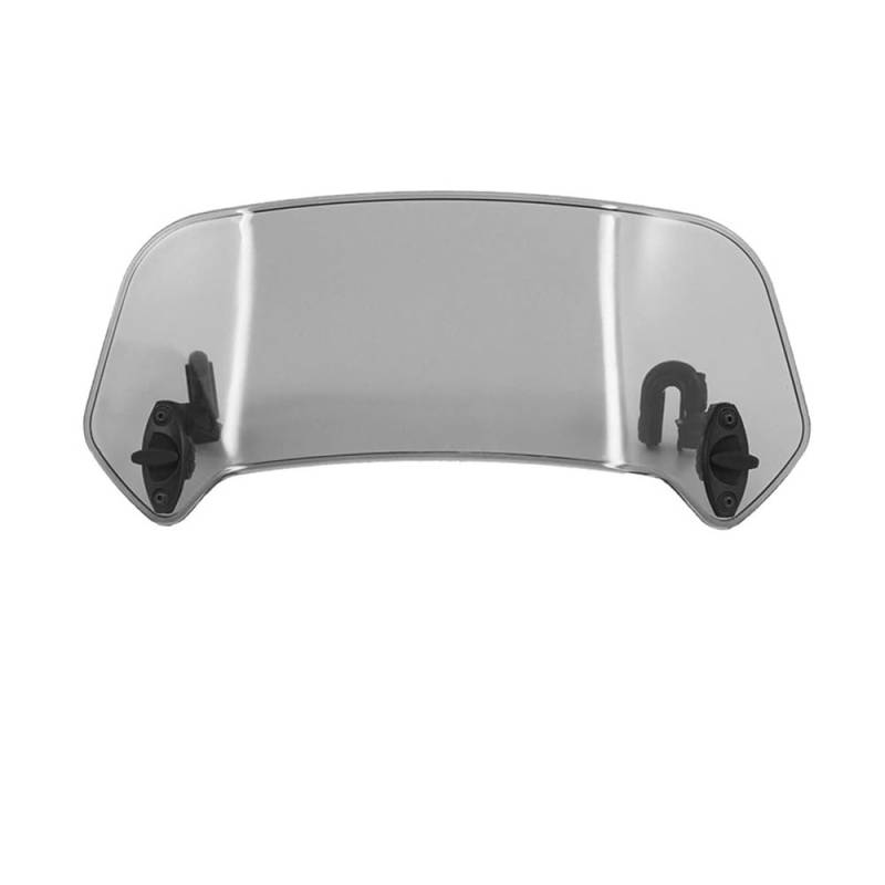 Windschutzscheibe Windabweiser Motorrad Windschutz Windabweiser Spoiler Verlängerung Windschutzscheibe Für R1200GS Für Für Motorrad(Mini Smoke) von WENDMY