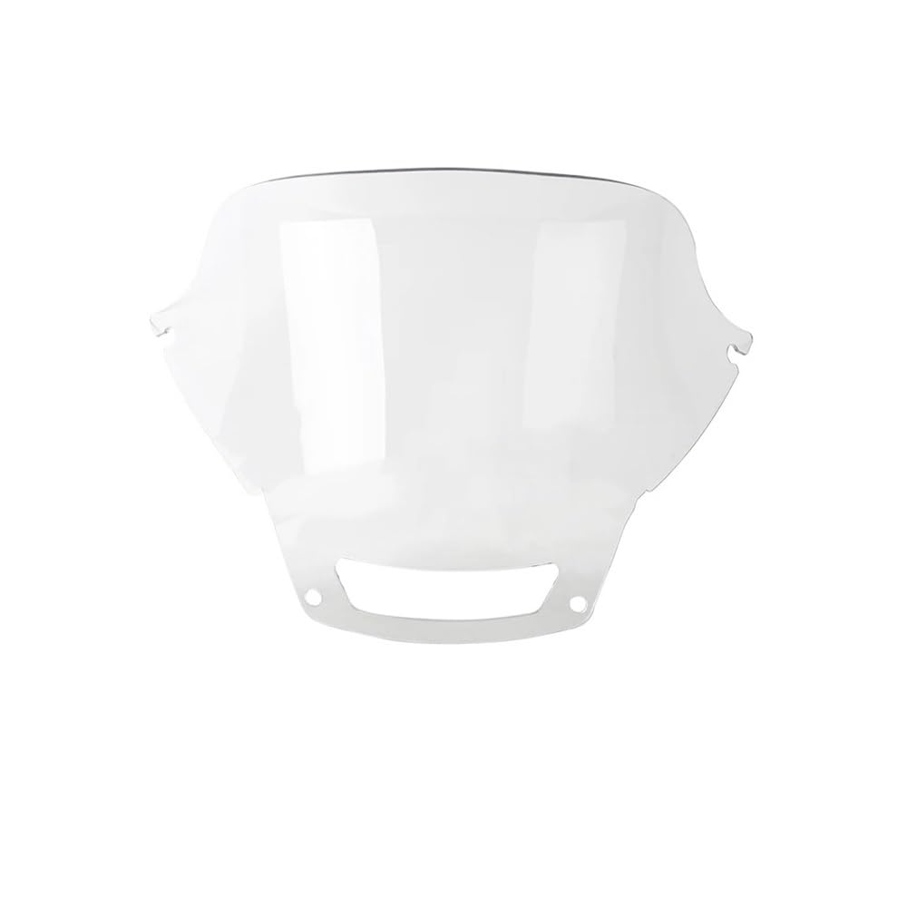 Windschutzscheibe Windabweiser Motorrad Windschutzscheibe Deflctor Spoiler Für Ha&rley Für Softail Für Low 2022 + Motorrad Windschutzscheibe Motorrad Windschutzscheibe(14.4in Clear Sliver) von WENDMY