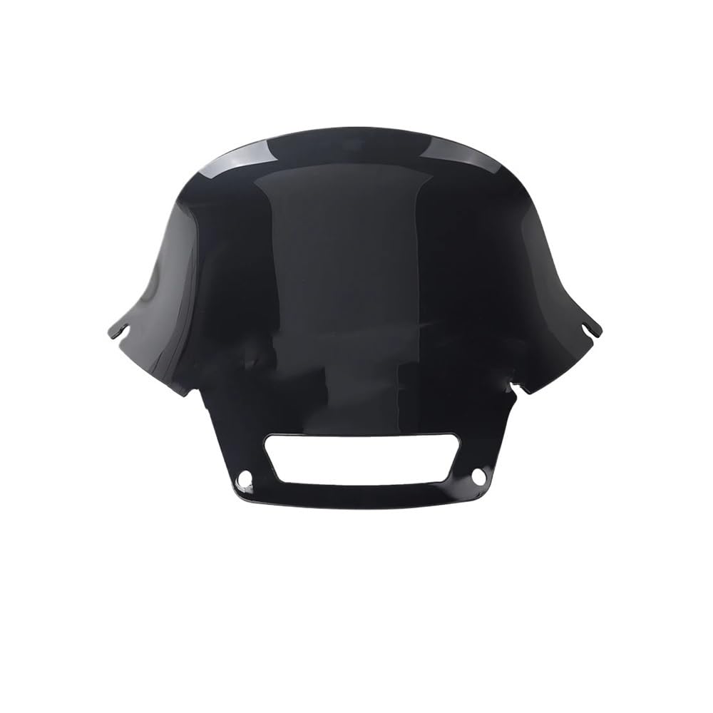 Windschutzscheibe Windabweiser Motorrad Windschutzscheibe Deflctor Spoiler Für Ha&rley Für Softail Für Low 2022 + Motorrad Windschutzscheibe Motorrad Windschutzscheibe(14.4in Smoke G) von WENDMY