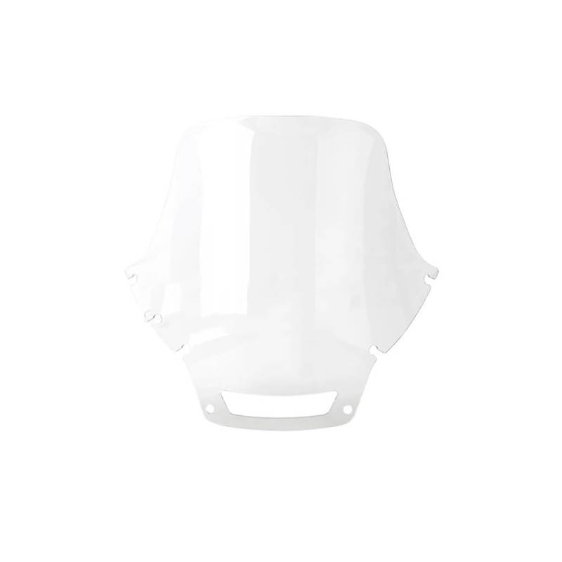 Windschutzscheibe Windabweiser Motorrad Windschutzscheibe Deflctor Spoiler Für Ha&rley Für Softail Für Low 2022 + Motorrad Windschutzscheibe Motorrad Windschutzscheibe(18.4in Clear Blue) von WENDMY
