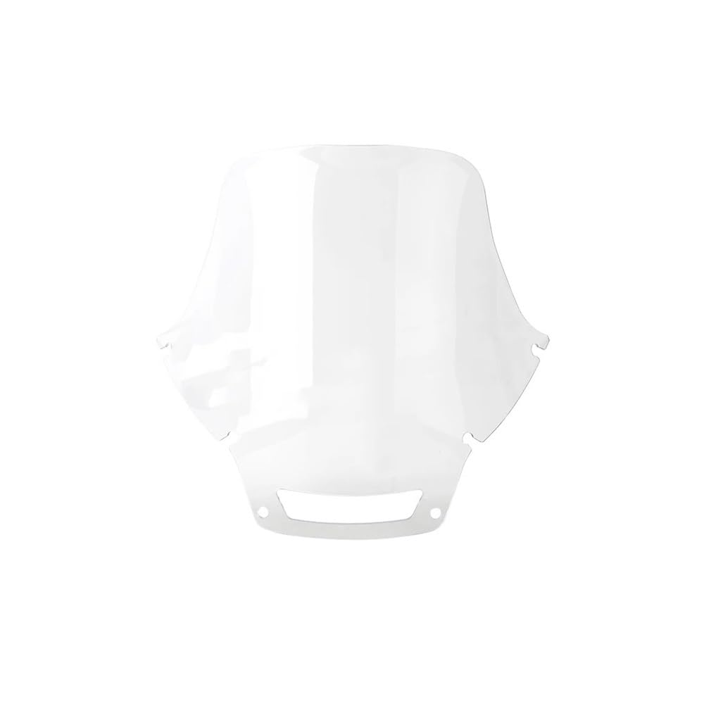 Windschutzscheibe Windabweiser Motorrad Windschutzscheibe Deflctor Spoiler Für Ha&rley Für Softail Für Low 2022 + Motorrad Windschutzscheibe Motorrad Windschutzscheibe(18.4in Clear G) von WENDMY