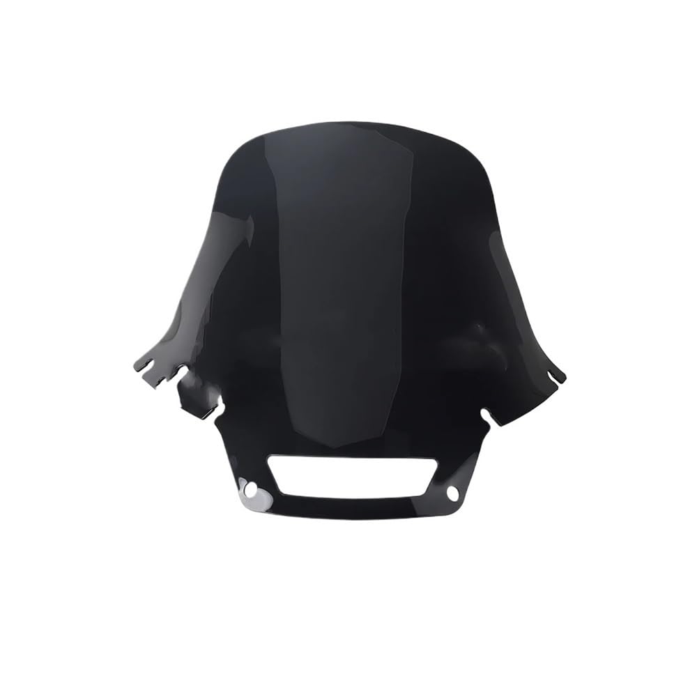 Windschutzscheibe Windabweiser Motorrad Windschutzscheibe Deflctor Spoiler Für Ha&rley Für Softail Für Low 2022 + Motorrad Windschutzscheibe Motorrad Windschutzscheibe(18.4in Smoke G) von WENDMY