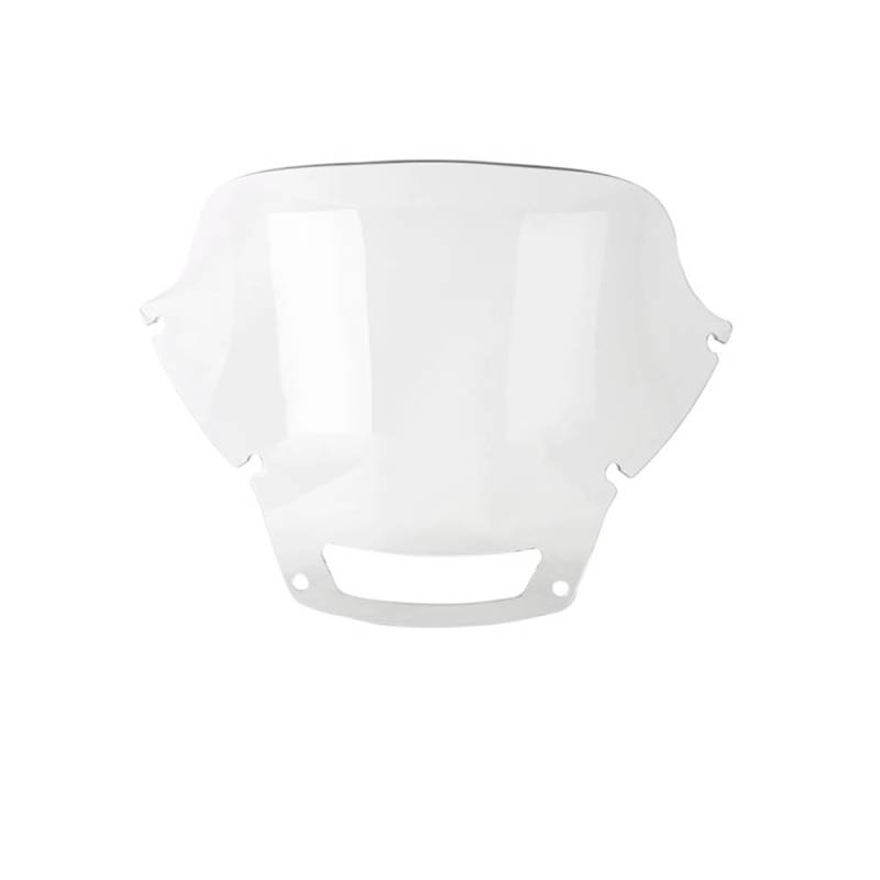 Windschutzscheibe Windabweiser Motorrad Windschutzscheibe Deflektor Für Ha&rley Für Softail Für Low 117 2022 2023 Motorrad Windschutzscheibe Motorrad Windschutzscheibe(Clear Short Black) von WENDMY