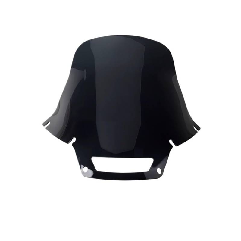 Windschutzscheibe Windabweiser Motorrad Windschutzscheibe Deflektor Für Ha&rley Für Softail Für Low 117 2022 2023 Motorrad Windschutzscheibe Motorrad Windschutzscheibe(Smoke A Black) von WENDMY