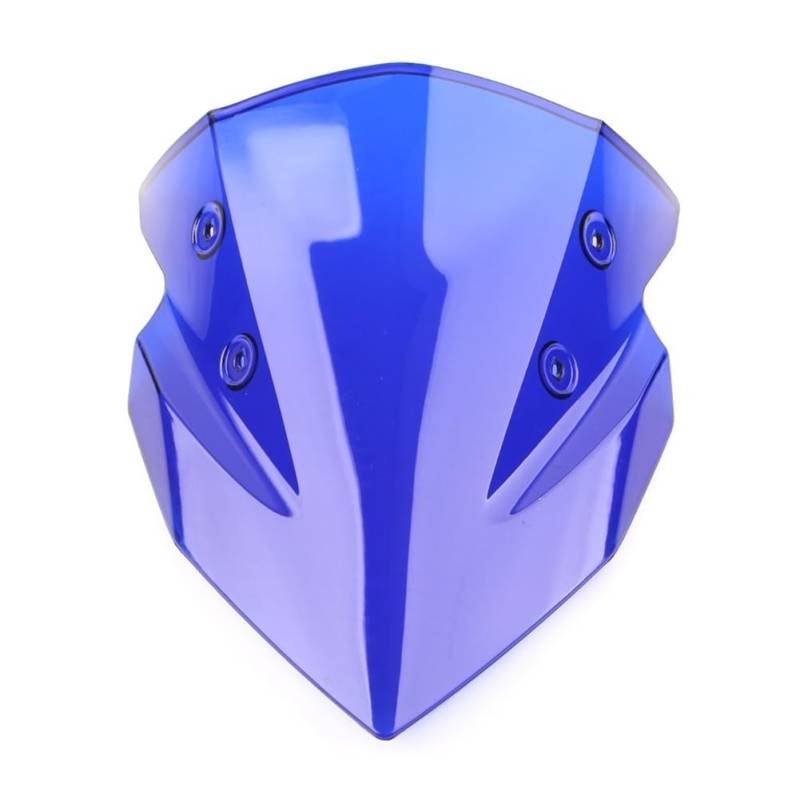 Windschutzscheibe Windabweiser Motorrad Windschutzscheibe Für Für NI&nja Z400 Z 400 2018-2020 2021 2022 Windschutzscheibe Zubehör Deflektor(Blue) von WENDMY