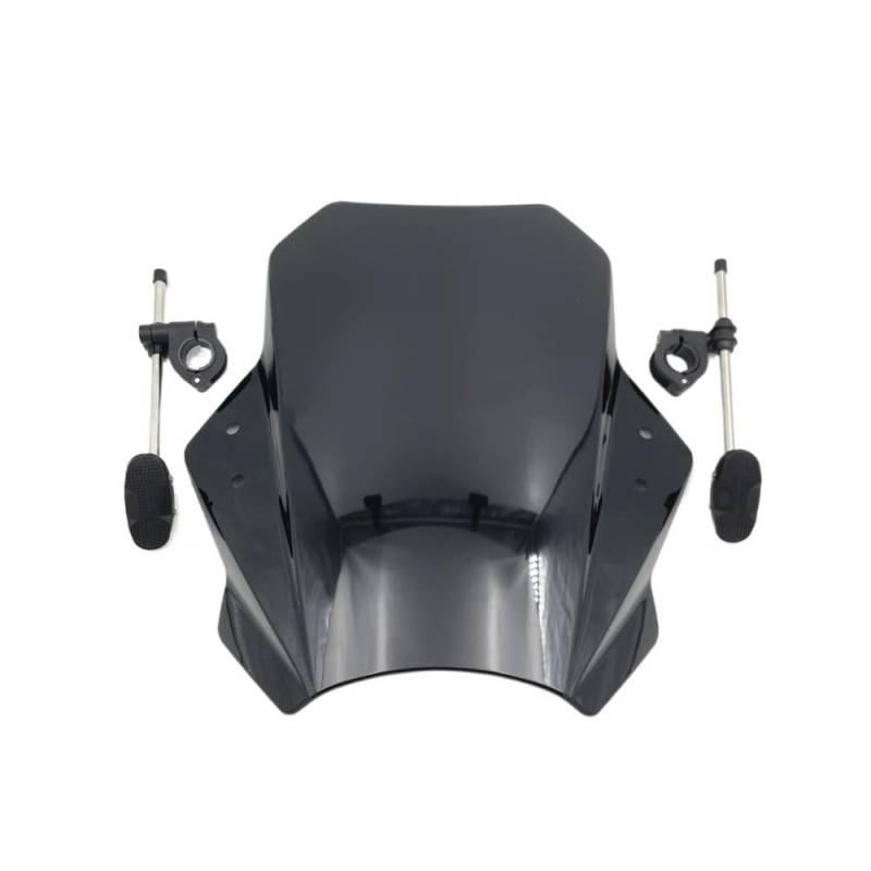 Windschutzscheibe Windabweiser Motorrad Windschutzscheibe Universal Windschutzscheibe Spoiler Windabweiser Für 900 Motorrad Windschutzscheibe Motorrad Windschutzscheibe(Style2) von WENDMY