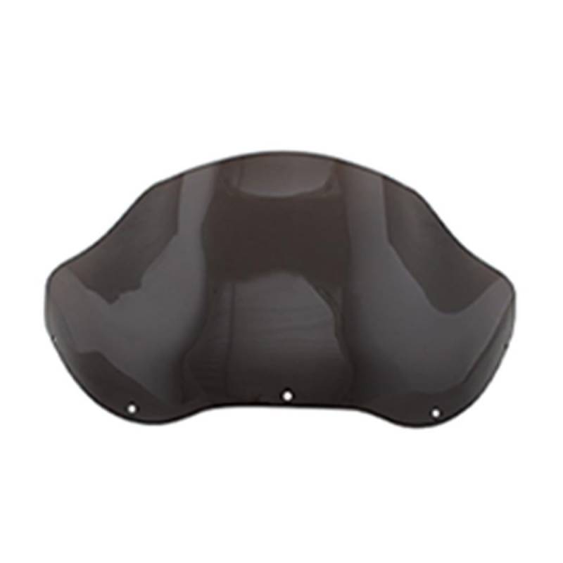 Windschutzscheibe Windabweiser Motorrad Windschutzscheibe Windabweiser Windschutzscheibe Für Ha&rley Für Touring Für Glide 1998-2013 Motorrad Windschutzscheibe Motorrad(Smoke 12.5 Inch) von WENDMY