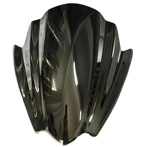 Windschutzscheibe Windabweiser Motorrad Windschutzscheibe Windschutz Bildschirm Für CB1000R CB300R CB300F CB150R CB125R CB125F CB250F MSX 125 2008-2019(Chrome) von WENDMY