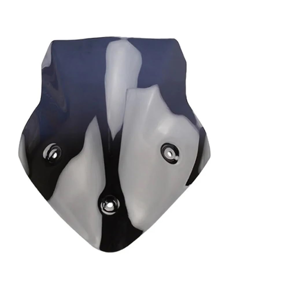 Windschutzscheibe Windabweiser Motorrad Windschutzscheibe Windschutz Windabweiser Wind Schild Spoiler FÜR GW250 Gw250 FÜR BN600 Motorrad(Three Holes) von WENDMY