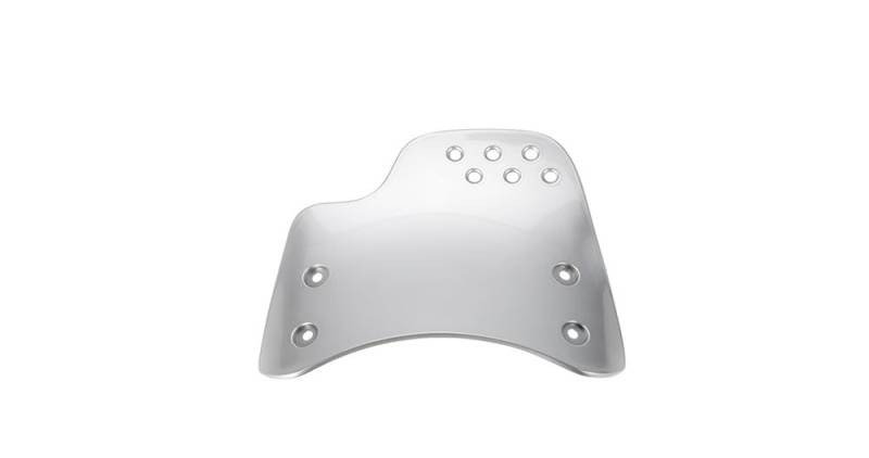 Windschutzscheibe Windabweiser Motorrad Windschutzscheibe Windschutzscheibe Bildschirm Schutz Deflektor Für Motorrad Windschutzscheibe Motorrad Windschutzscheibe(Silver) von WENDMY
