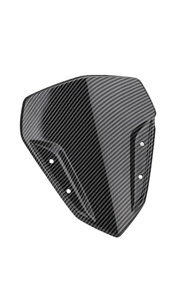 Windschutzscheibe Windabweiser Motorrad Windschutzscheibe Windschutzscheibe Deflektor Windschutzscheibe Für Yam&aha NVX155 Für AEROX155 Motorrad Windschutzscheibe(Carbon Fiber) von WENDMY