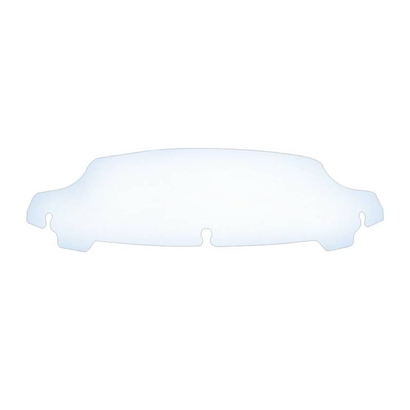 Windschutzscheibe Windabweiser Motorrad Zubehör Windschutzscheibe Windschutz für Ha&rley für Touring für Glide 2014-UP Motorrad windschutzscheibe Motorrad(4.5 Inch Clear) von WENDMY