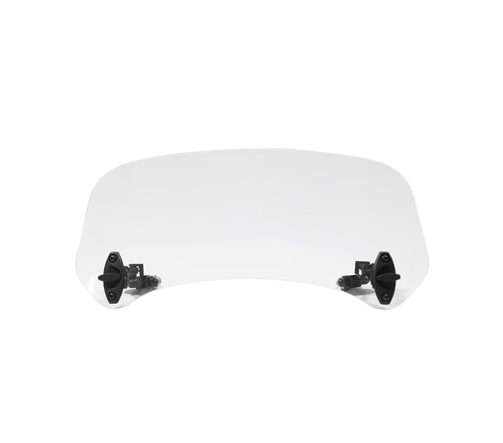Windschutzscheibe Windabweiser Universal Motorrad Windschutzscheibe Bildschirm Verlängerung Einstellbare Spoiler Clamp-On Für Für Für(HD Vision Clean) von WENDMY