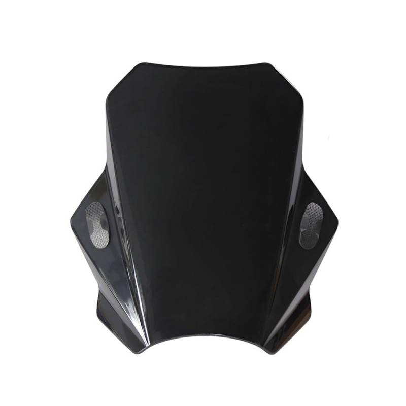 Windschutzscheibe Windabweiser Universal Motorrad Windschutzscheibe Windschutzscheibe Abdeckungen Motorräder Deflektor Für R1150R R1200R S1000R Motorrad Windschutzscheibe(Black) von WENDMY