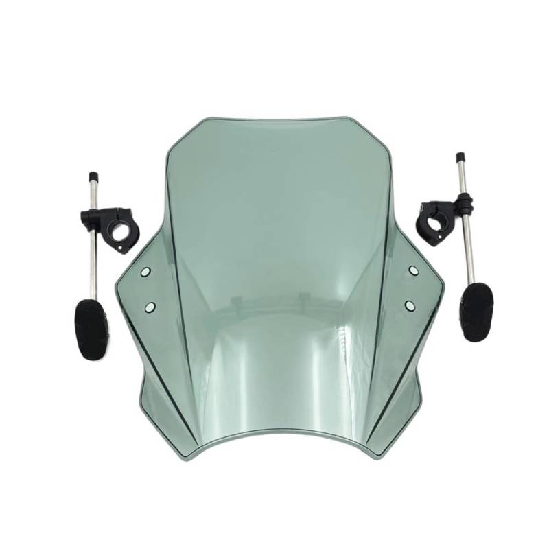 Windschutzscheibe Windabweiser Windschutzscheibe Universal Windschutzscheibe Spoiler Windabweiser Für SV650 SV 650 Für V-Storm250 Motorrad Windschutzscheibe(Style3) von WENDMY
