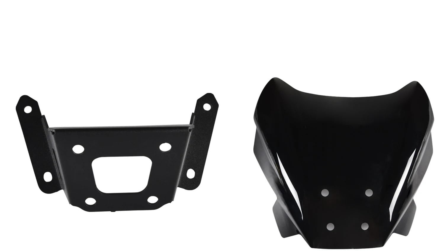 Windschutzscheibe Windabweiser Windschutzscheibe Windschutz Für Yam&aha MT-09 MT 09 MT09 2021 2022 2023 Motorrad Deflektor Schild Bildschirm Motorrad(A-Smoke) von WENDMY