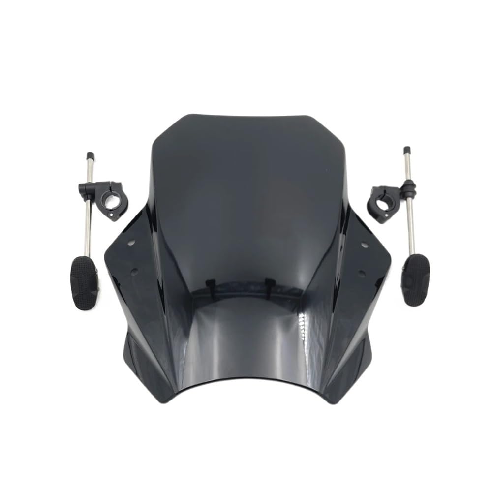 Windschutzscheibe Windabweiser Windschutzscheiben-Deflektor, Variabler Windschutzscheiben-Spoiler Für CB300F CB400F CB500F CB 300F 400F 500F CB300 CB400 CB500 F(Style2) von WENDMY