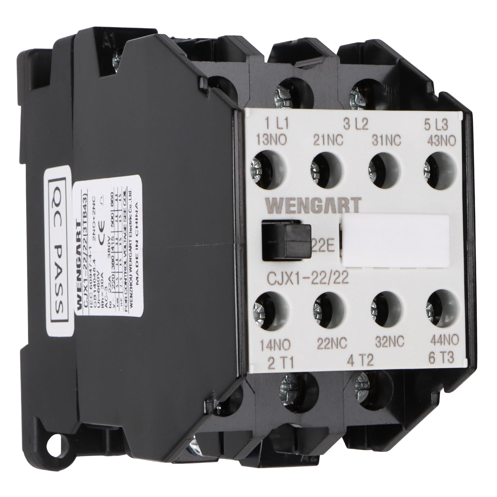 Wengart AC-Schütz CJX1,2NO2NC AC220V 22A Steuern Sie hohe Ströme präzise durch modularen Aufbau und vereinfachen Sie Installation und Wartung Wengart AC-Schütz CJX1,2NO2NC AC220V 22A Steuern Sie hohe Ströme präzise durch modularen Aufbau und vereinfachen Sie Installation und Wartung von WENGART