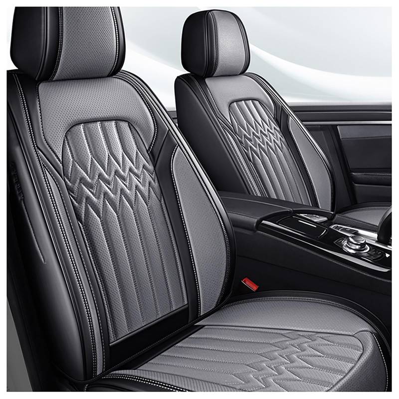 WEQTYSAB Auto-Sitzbezug, für Alfa Romeo Stelvio 2017 2018-2023 2024 Bequem Wasserdicht rutschfest Sitzschoner Autositzbezüge Set Autositzschoner Zubehör,E von WEQTYSAB