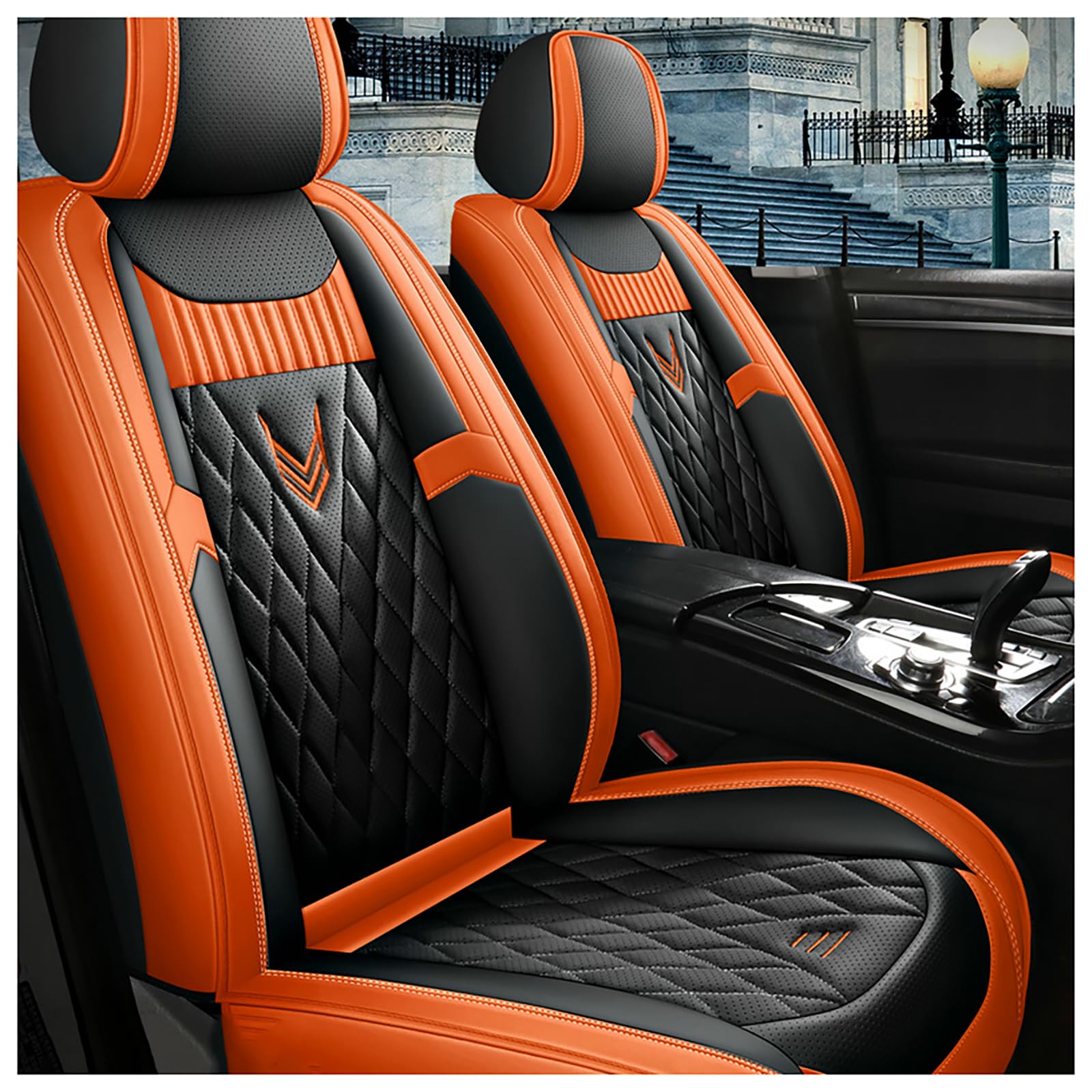 WEQTYSAB Auto-Sitzbezug, für Jeep Grand Cherokee 2011-2024 Bequem Wasserdicht rutschfest Sitzschoner Autositzbezüge Set Autositzschoner Zubehör,E WEQTYSAB Auto-Sitzbezug, für Jeep Grand Cherokee 2011-2024 Bequem Wasserdicht rutschfest Sitzschoner Autositzbezüge Set Autositzschoner Zubehör,E von WEQTYSAB