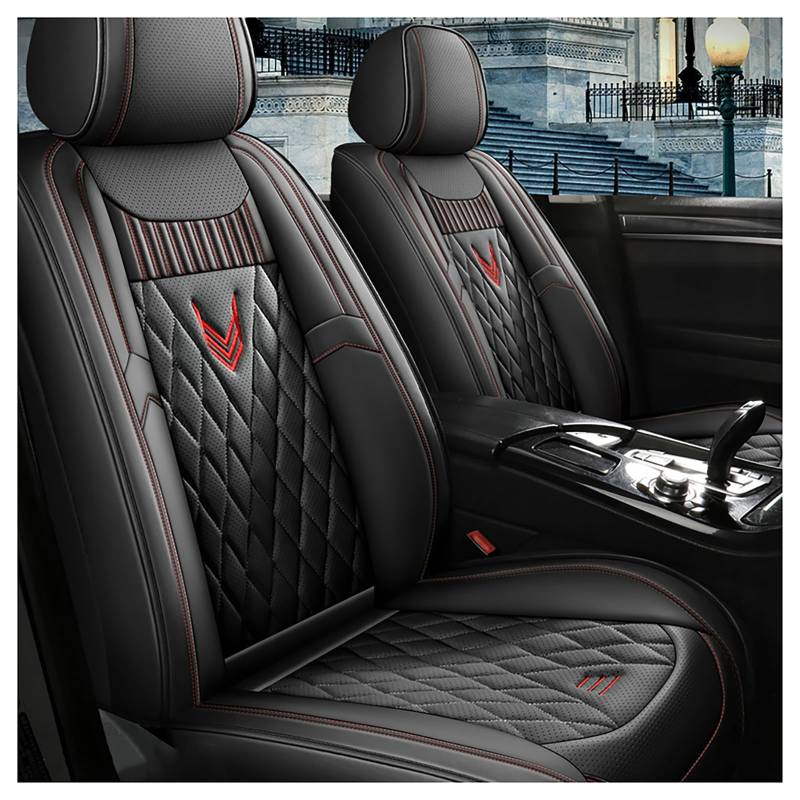 WEQTYSAB Auto-Sitzbezug, für Mini One/Cooper R50 R53 Hatchback 2001-2006 Bequem Wasserdicht rutschfest Sitzschoner Autositzbezüge Set Autositzschoner Zubehör,A von WEQTYSAB