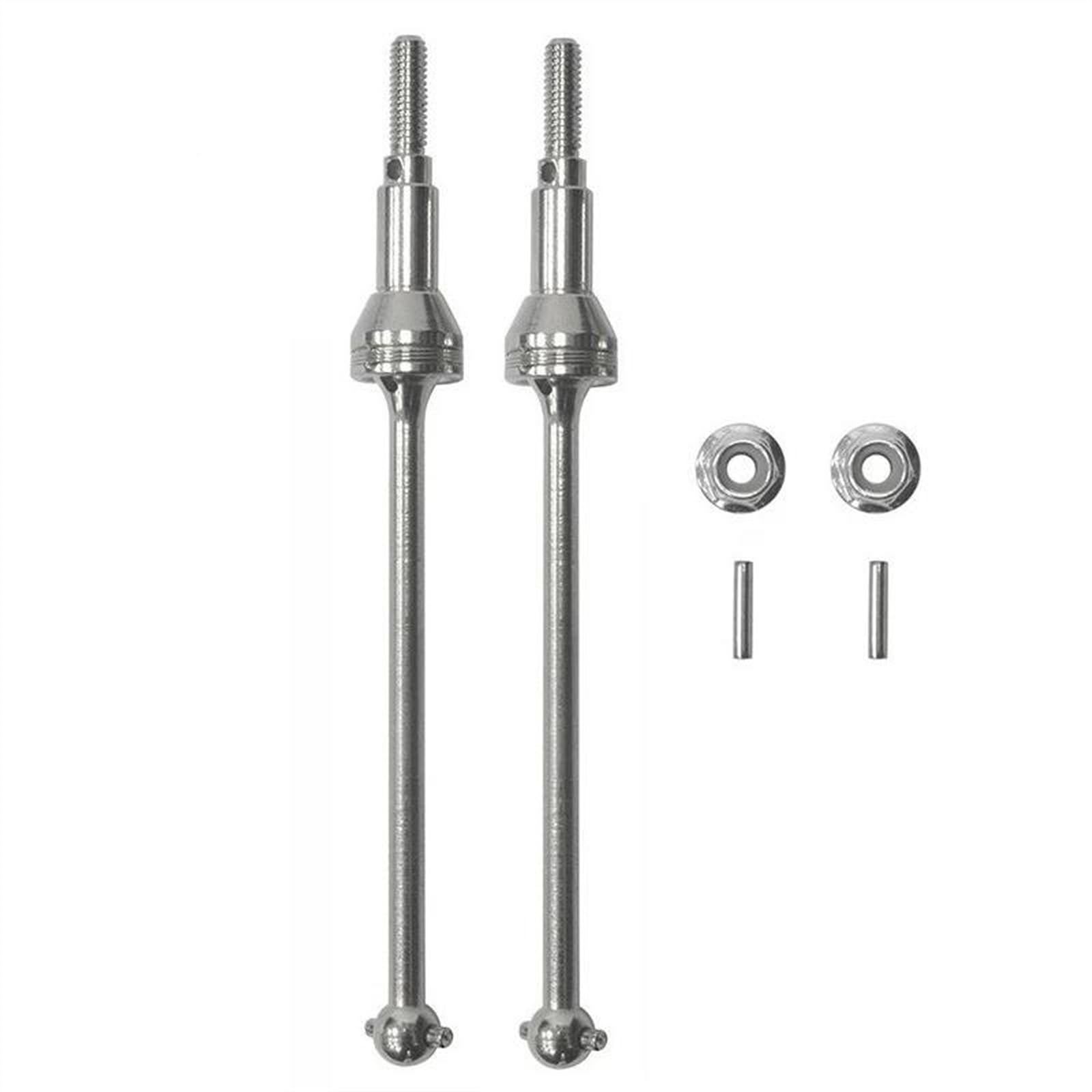 WERGHHG Für HBX Für Haiboxing 901A 903A 905A 1/12 Metall Vorne Hinten Antriebswelle CVD Antriebswelle Dogbone RC Auto Ersatzteile Upgrade Refit Zubehör RC-Cars-Upgrade Teile(Front Drive Shaft) von WERGHHG