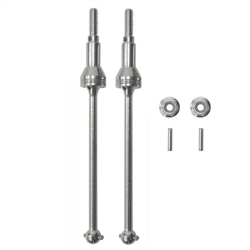 WERGHHG Für HBX Für Haiboxing 901A 903A 905A 1/12 Metall Vorne Hinten Antriebswelle CVD Antriebswelle Dogbone RC Auto Ersatzteile Upgrade Refit Zubehör RC-Cars-Upgrade Teile(Front Drive Shaft) von WERGHHG