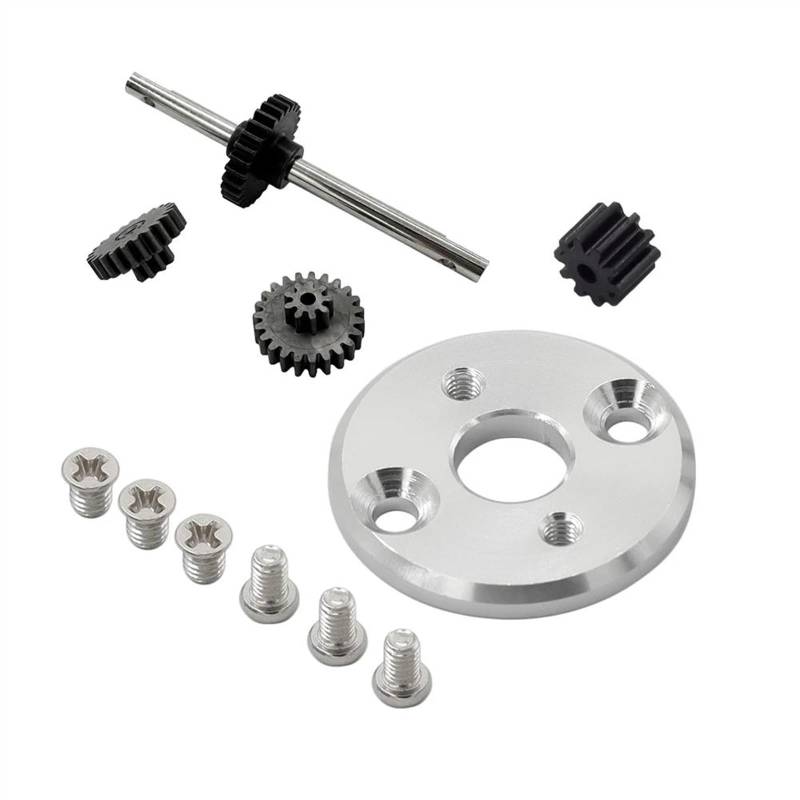 WERGHHG Für MN82 Für MN78 1/12 Metall Getriebe Getriebe Motor Getriebe Gehäuse Motor Antriebswelle Metall Getriebe Modifikation RC Auto Upgrade Teile RC-Cars-Upgrade Teile(Gear Set 10) von WERGHHG