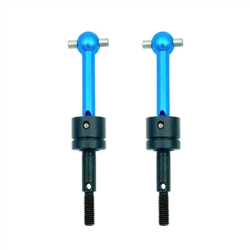 WERGHHG Für Tamiya Für TT02 TT01 TA04 1/10 RC Auto Metall Für Universal Antriebswelle CVD 53792 RC Auto Upgrade Teile Modifikation RC Auto Zubehör RC-Cars-Upgrade Teile(Blue) von WERGHHG
