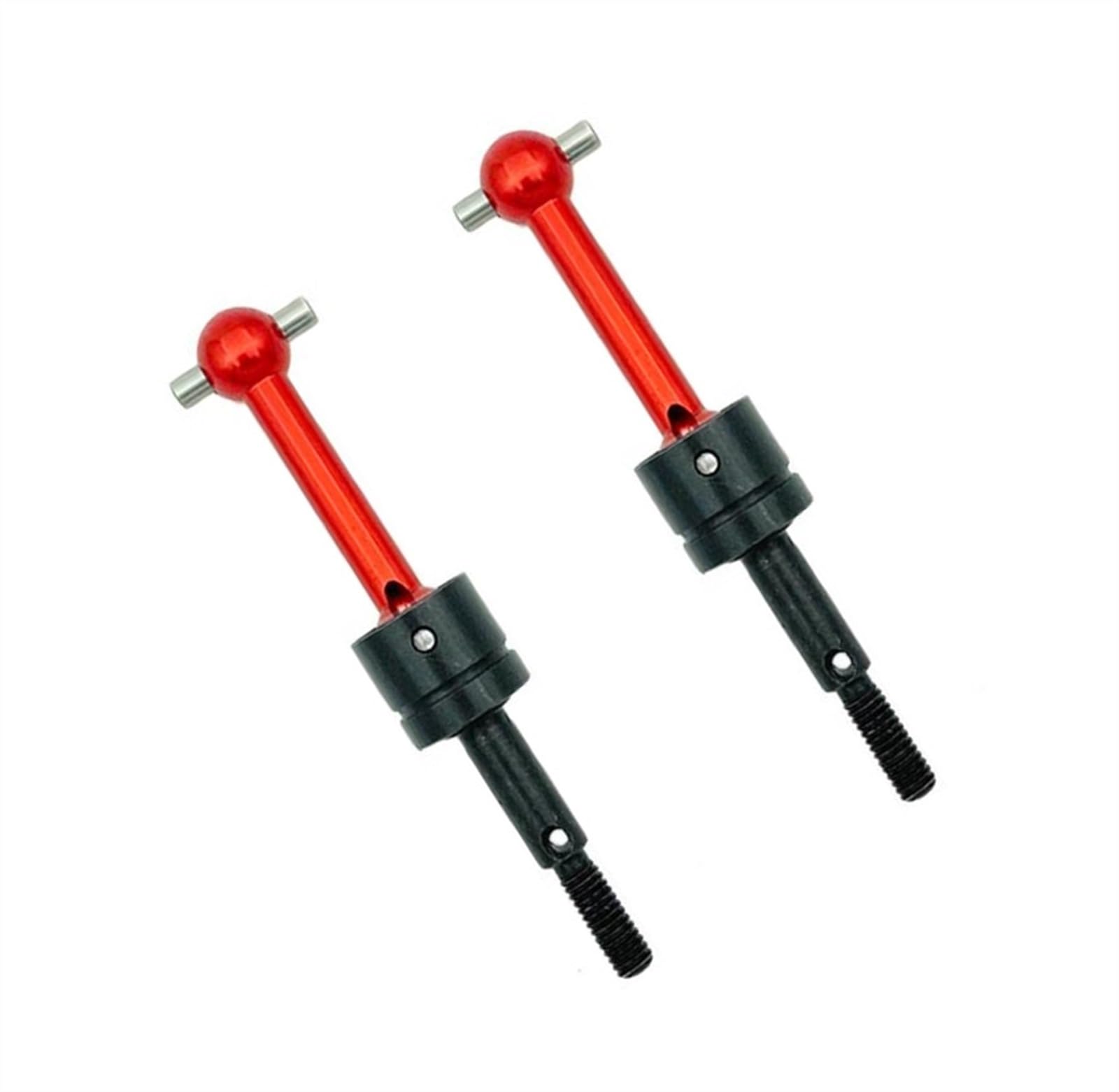 WERGHHG Für Tamiya Für TT02 TT01 TA04 1/10 RC Auto Metall Für Universal Antriebswelle CVD 53792 RC Auto Upgrade Teile Modifikation RC Auto Zubehör RC-Cars-Upgrade Teile(Red) von WERGHHG