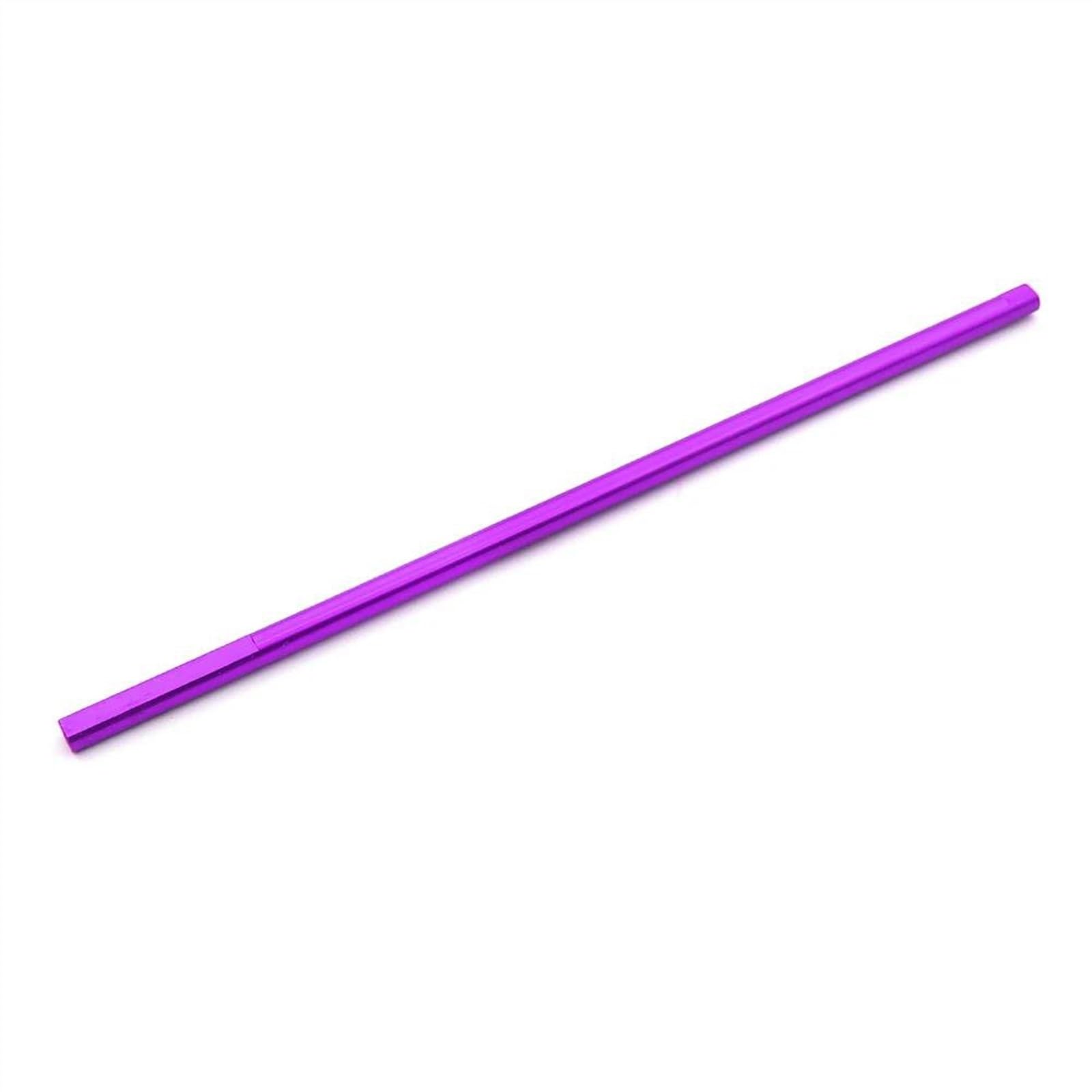 WERGHHG Für Wltoys 144001 1/14 RC Auto Ersatzteile Zubehör Metall Haupt Zentralachse Antriebswelle Upgrade Ersatz RC Auto Teile RC-Cars-Upgrade Teile(Purple) von WERGHHG